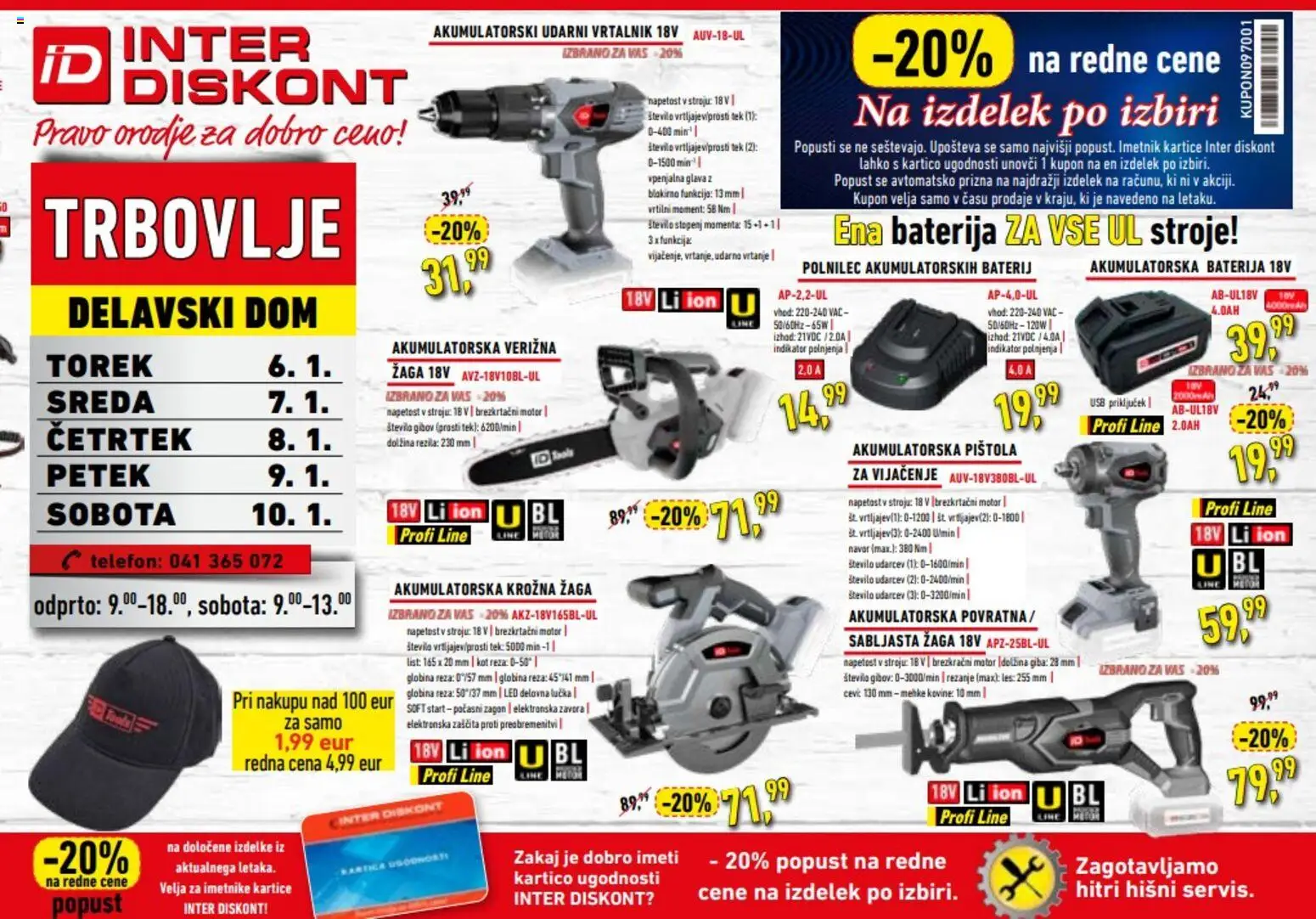 Novi Inter Diskont katalog ponudbe – veljaven od 06.01.2026 | Stran: 1