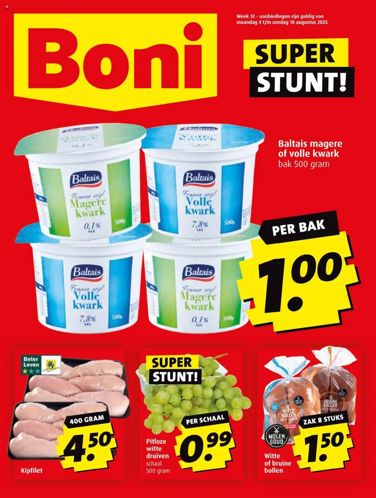  | Pagina: 1 | Producten: Schaal, Kwark, Zak, Druiven