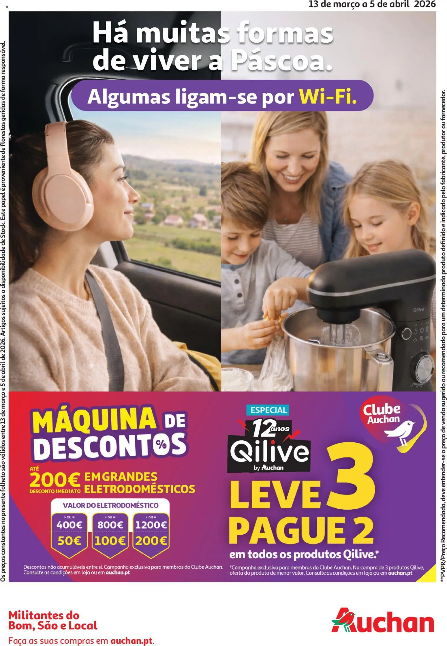 Auchan - Tecno Páscoa │ válido de 13.03.2026 | Página: 1 | Produtos: Faca