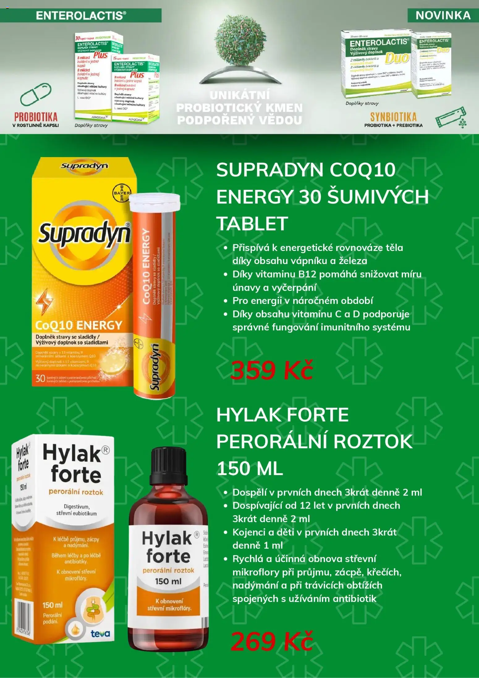 Alphega lékárna nabídka od 01.11.2025 | Strana: 4 | Produkty: Probiotika, Tablet