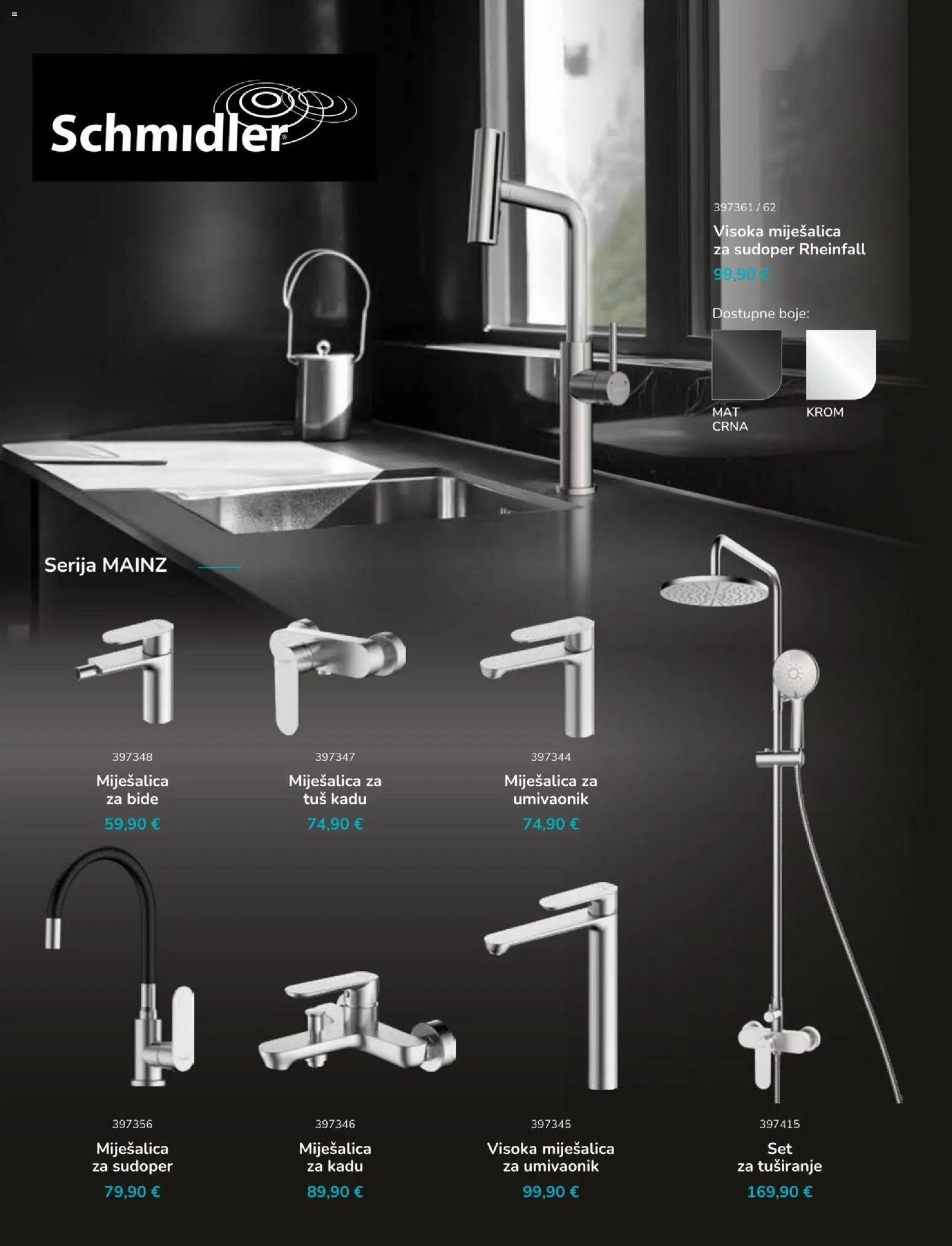 Pevex katalog | vrijedi od 05.02.2026 | Stranica: 21 | Proizvodi: Umivaonik, Tuš