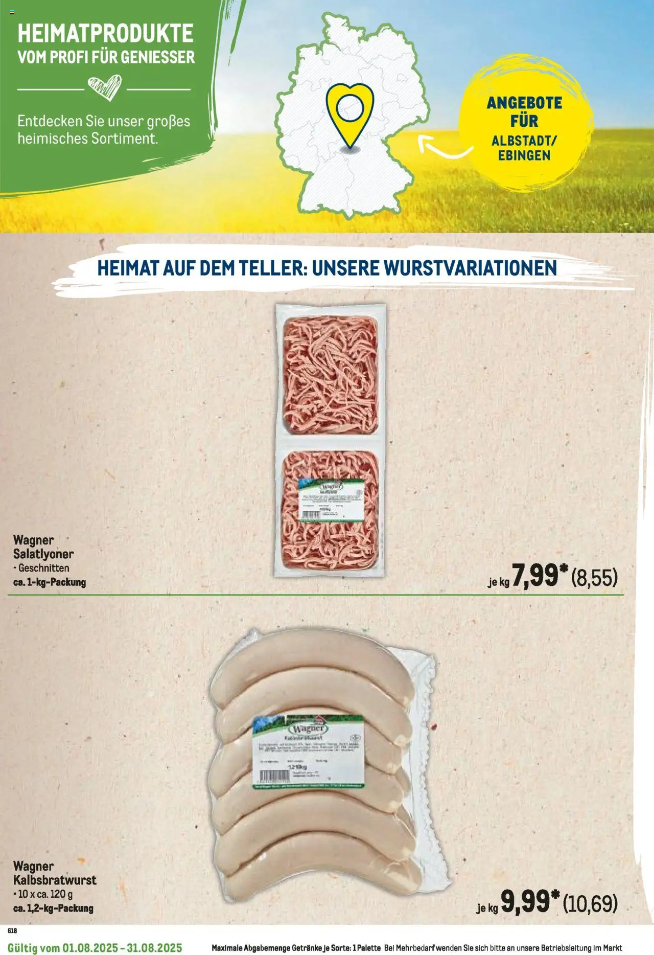 Metro Regionaler Flyer - gültig ab dem 01.08.2025 | Seite: 122