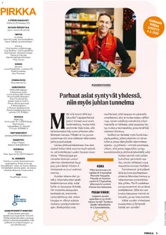 K-Citymarket-mainoslehti voimassa 03.12.2025 alkaen | Sivu: 3 | Tuotteet: Leipomo, Paperi, Pasta, Puhelin