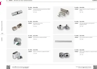 Elgrad - Okov za vrata i sanitarne kabine - Pregled kataloga iz trgovine Elgrad, vrijedi od 17.02.2026 | Stranica: 9 | Proizvodi: Vrata, Cijevi