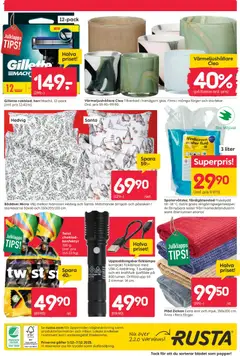 Rusta - erbjudanden - Förhandsvisning av reklamblad från butik Rusta aktuell från 01.12.2025 | Sida: 20