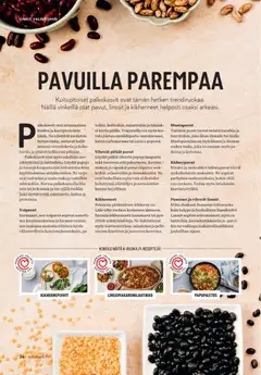 K-Supermarket-mainoslehti voimassa 25.03.2026 alkaen | Sivu: 34 | Tuotteet: Linssit, Kikherneet, Chili, Pavut