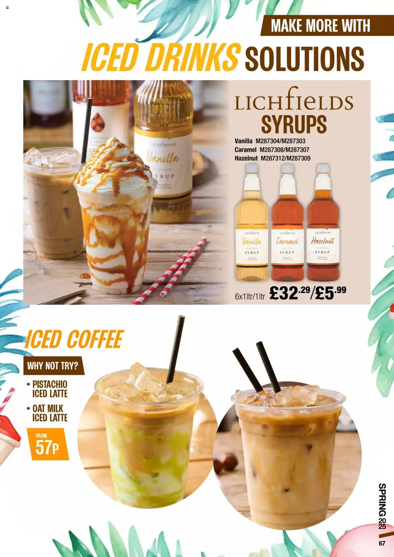  | Page: 67 | Products: Milk, Coffee, Vanilla