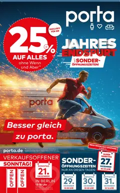 Porta! Prospekt Berlin ab 19.12.2025 gültig
