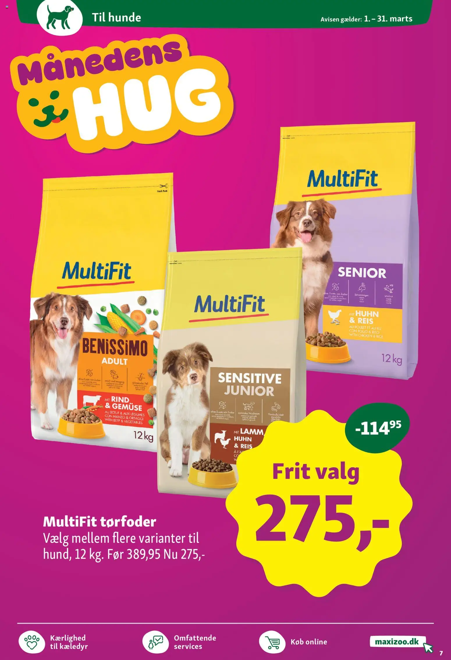 Maxi Zoo tilbudsavis – gyldig fra 01.03.2026 | Side: 7