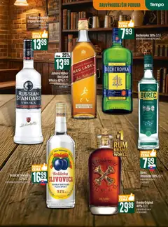 COOP Jednota leták platný od 19.03.2026 | Strana: 21 | Produkty: Bošácka slivovica, Slivovica, Whisky, Rum