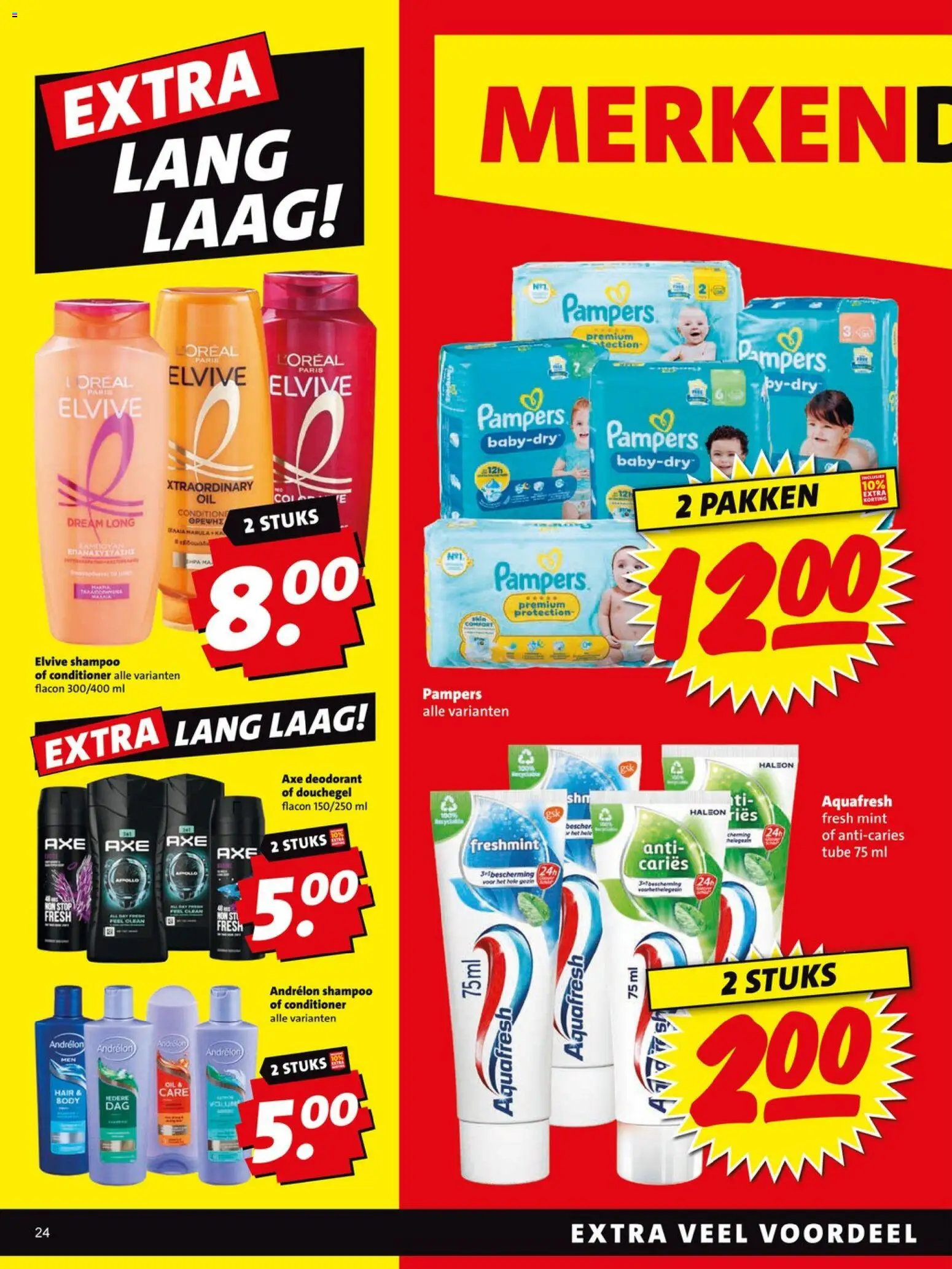{H1} | Pagina: 24 | Producten: Deodorant, Pampers, Shampoo, Conditioner