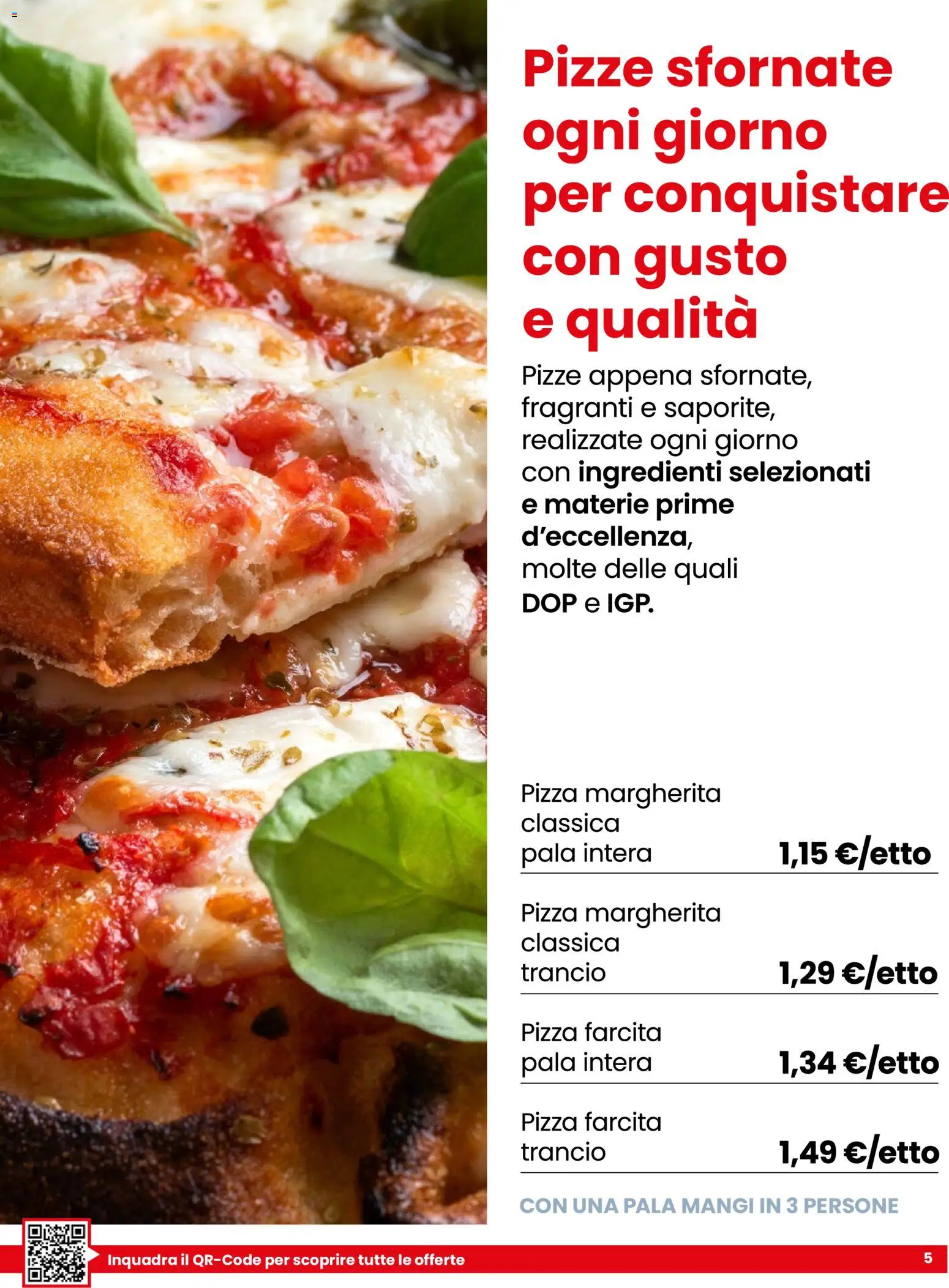 Volantino Despar del 27.04.2026 | Pagina: 5 | Prodotti: Pizza