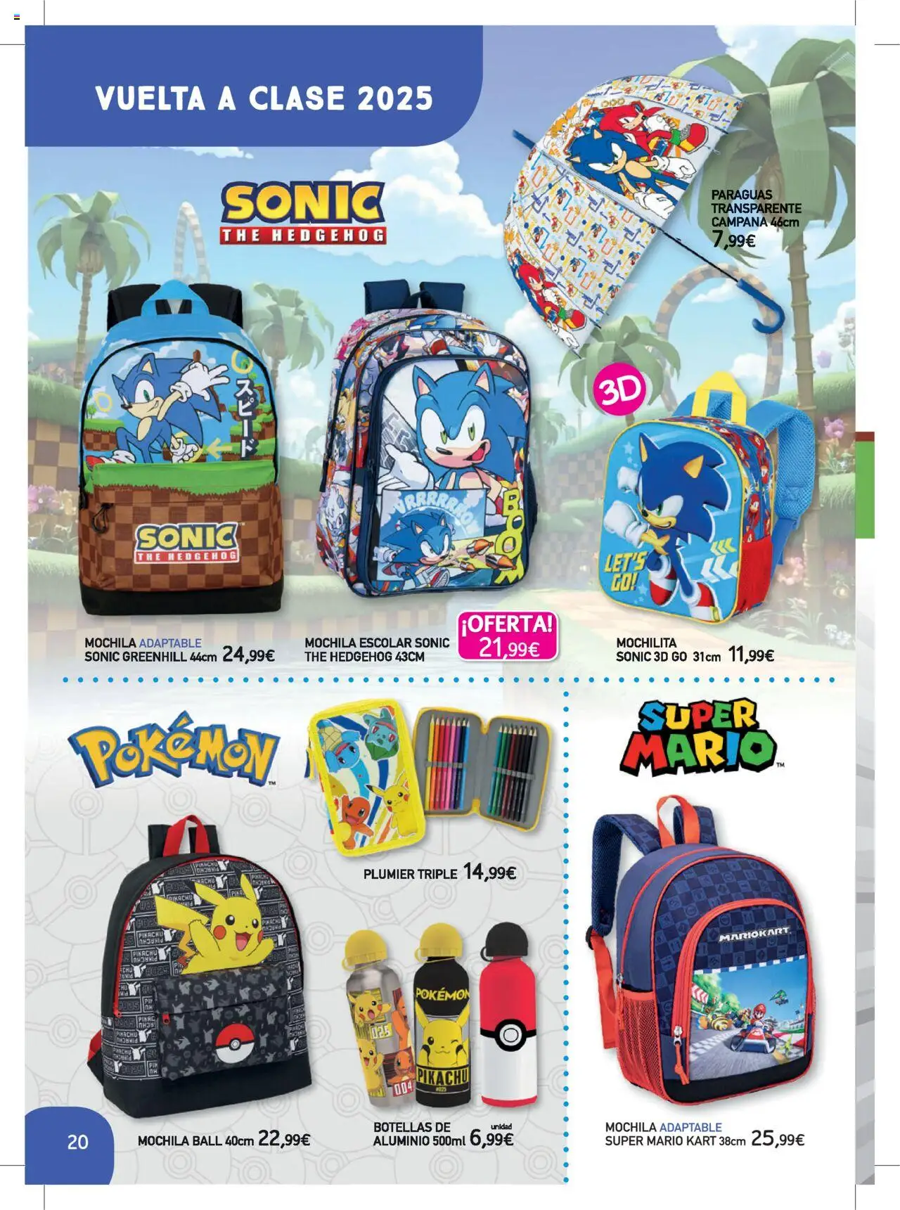 Toy Planet catálogo Vuelta al Cole │ válido desde el 06.08.2025 | Página: 20 | Productos: Mochila