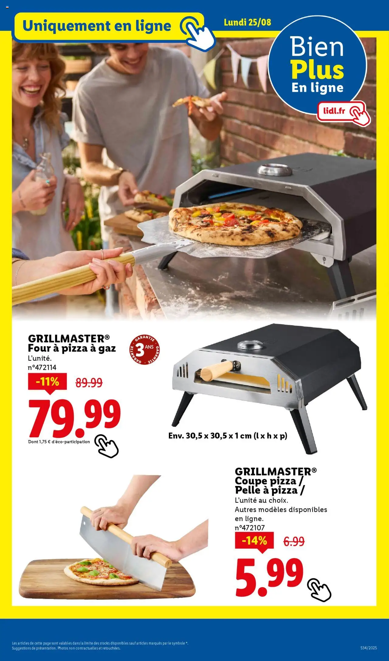  | Page: 23 | Produits: Four, Pelle à pizza, Four à pizza, Pizza