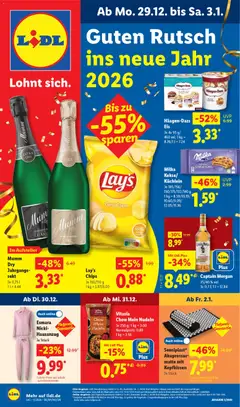 Lidl Prospekt Gundelsheim ab 29.12.2025 gültig