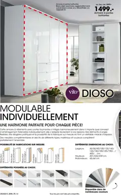 Möbel Martin - Prévisualisation de Möbel Martin Les Highlights du mois de mars valide à partir de 13.03.2026 | Page: 14 | Produits: Poignées, Armoire, Portes, Vêtements