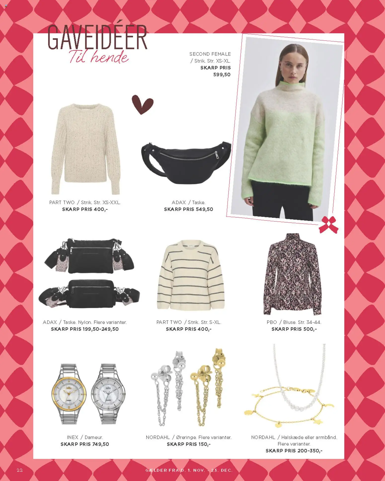 Salling tilbudsavis – gyldig fra 01.11.2025 | Side: 22 | Produkter: Taske