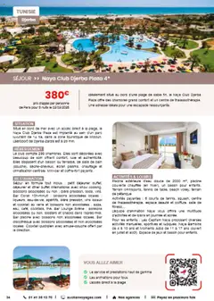 Auchan Voyages - Voorbeeld van een folder van Auchan, geldig van 19.03.2025 | Pagina: 34