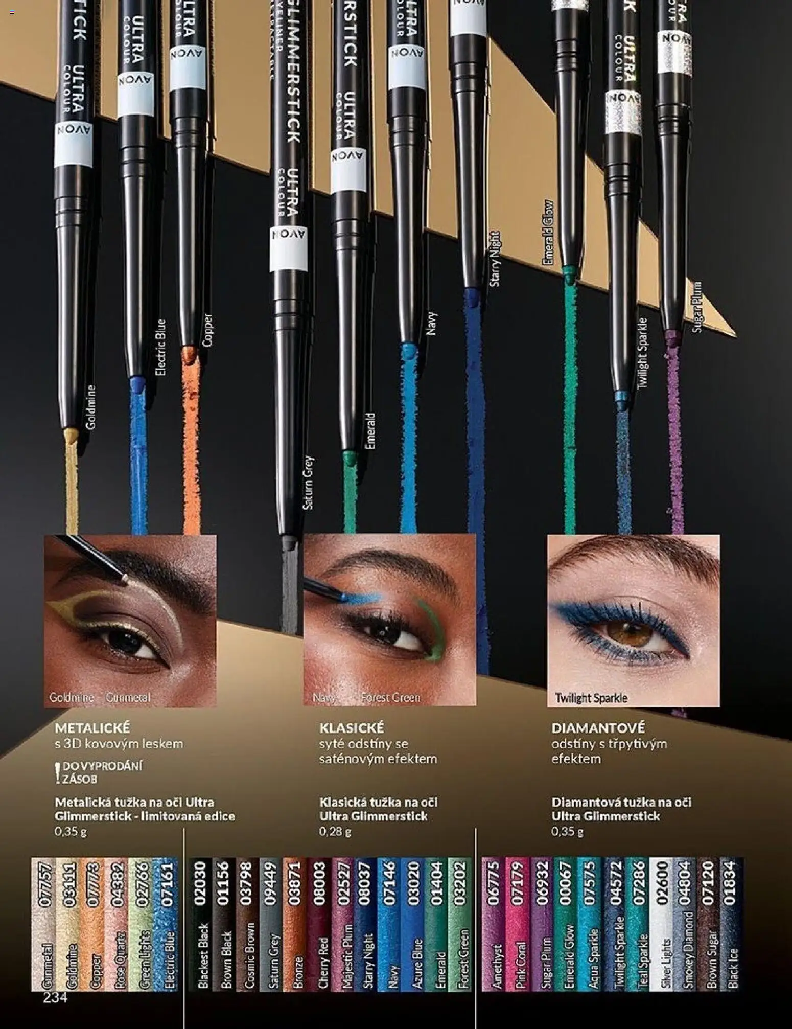 Avon Black Friday od 01.11.2025 | Strana: 234 | Produkty: Tužka, Tužka na oči