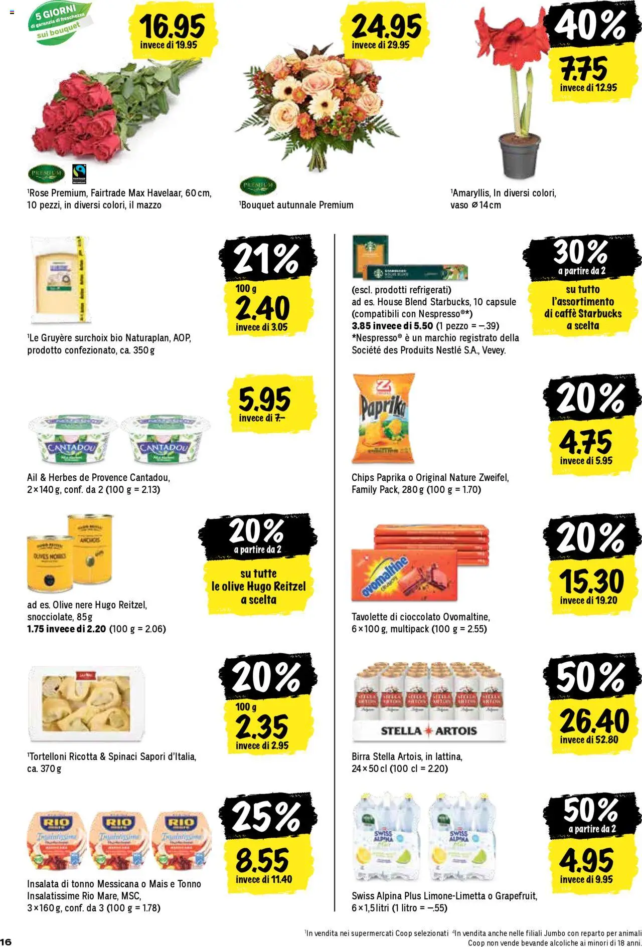 Coop - Una settimana di azioni – gültig ab 09.10.2025 | Seite: 16 | Produkte: Chips