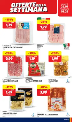 Anteprima del volantino PROSCIUTTO COTTO LIGHT, 120 g valido a partire dal 26.01.2026 | Pagina: 15