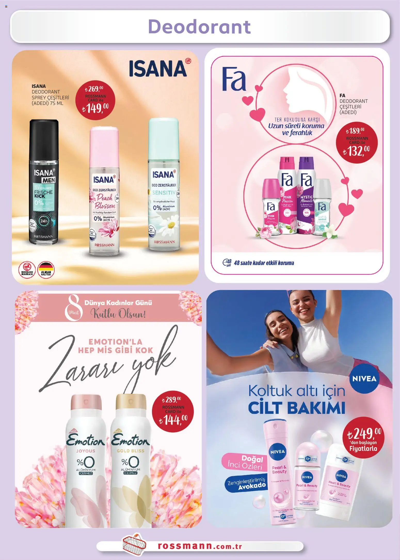 Rossmann - Mart Kişisel Bakım Kataloğu - 02.03.2026 tarihinden itibaren geçerlidir | Sayfa: 19 | Ürünler: Koltuk, Deodorant, Avokado