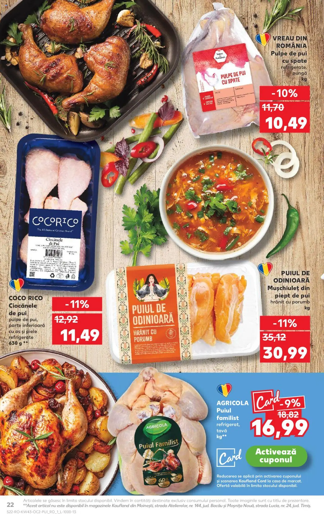 Noul catalog Kaufland – valabil de la 22.10.2025 | Pagină: 22 | Produse: Pungă, Hacıyatmaz Kedi Oyuncağı, Porumb