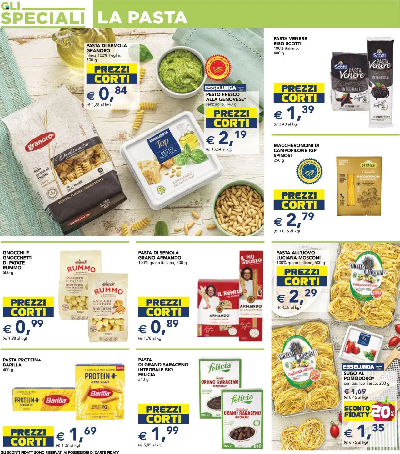 Volantino Esselunga S del 11.09.2025 | Pagina: 16 | Prodotti: Riso, Fusilli, Sugo, Penne