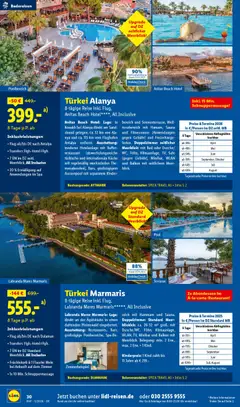 Lidl Reisen Prospekt 	 ab 29.12.2025 gültig | Seite: 30