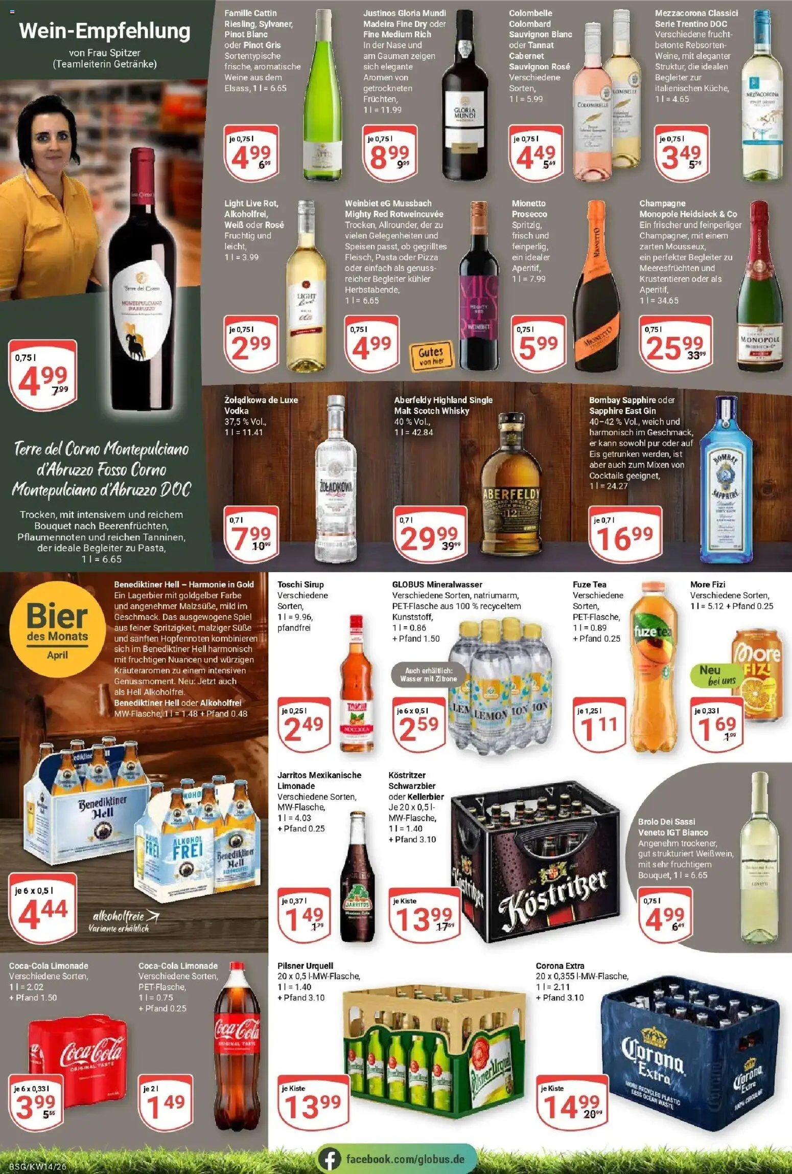 Globus prospekt Braunschweig	 – gültig ab 30.03.2026 | Seite: 20 | Produkte: Fuze tea, Limonade, Pilsner urquell, Pizza