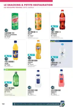 METRO - Prévisualisation de METRO - Boulanger Pâtissiers valide à partir de 08.02.2026 | Page: 122 | Produits: Orangina, Citron, Limonade, Livre