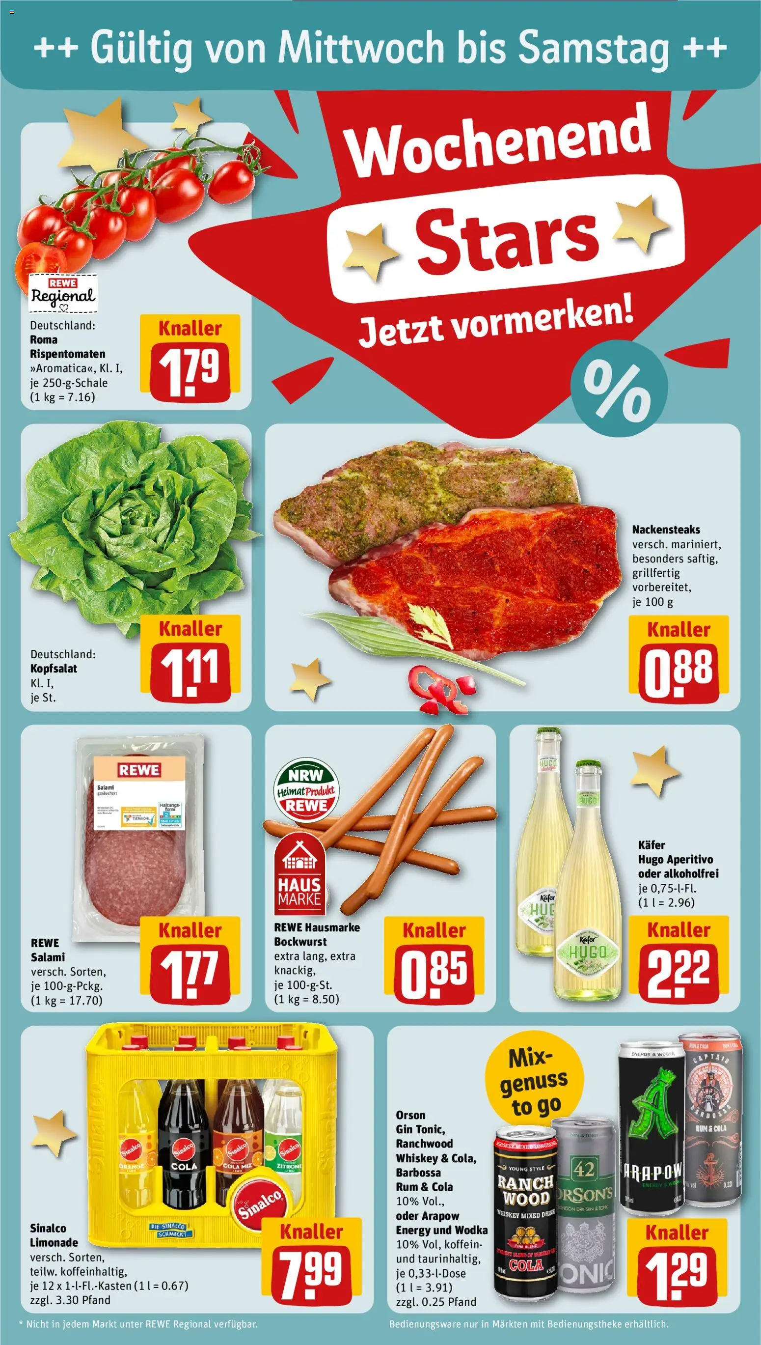 Rewe ihr Kaufpark Prospekt 	 – gültig ab 27.04.2026 | Seite: 26 | Produkte: Sinalco, Salami, Gin, Whiskey