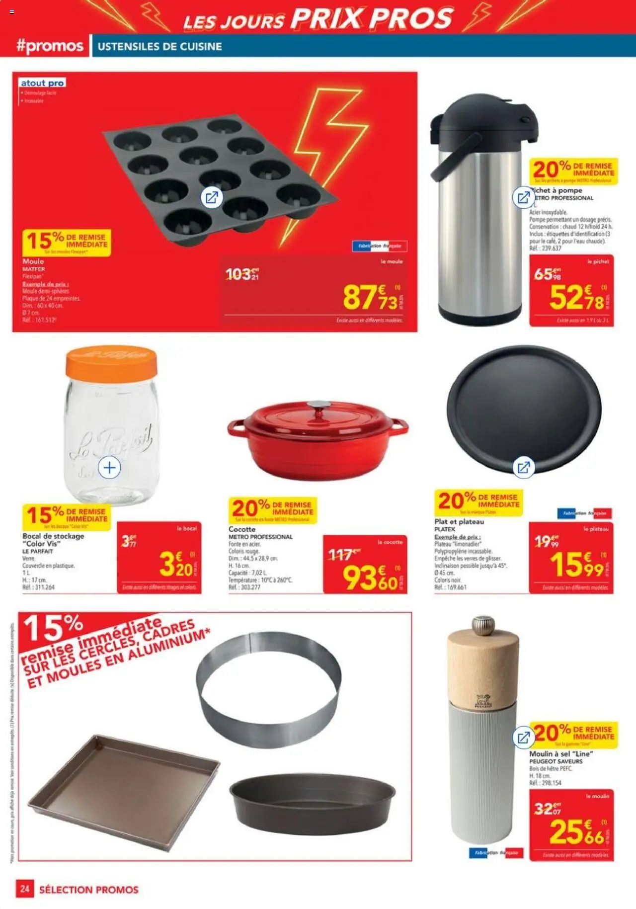  | Page: 24 | Produits: Plateau, Sel