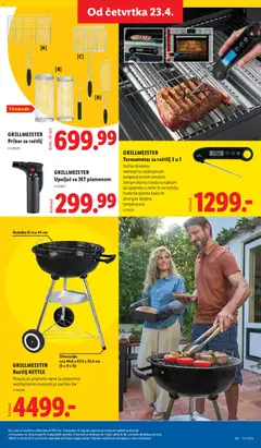 Lidl katalog - pregled Lidl kataloga - važi od 23.04.2026 | Strana: 81 | Proizvode: Termometar, Rešetka, Alarm, Roštilj