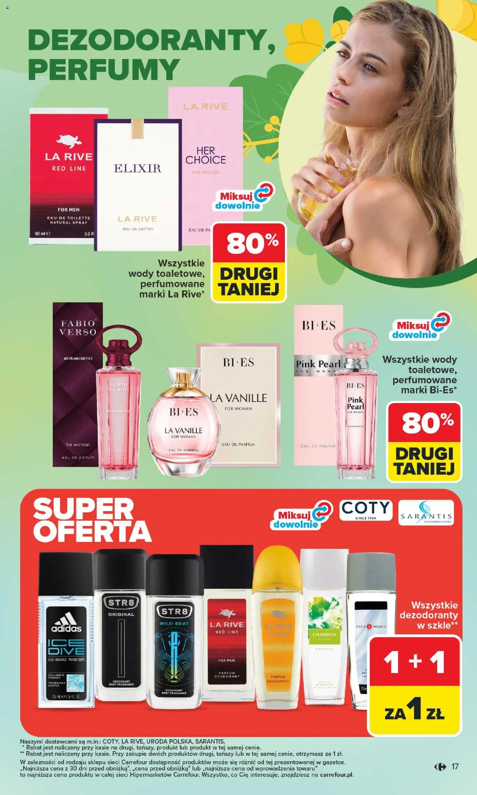 Carrefour gazetka - Wiosna Inspiruje od 02.03.2026 | Strona: 17 | Produkty: Perfumy, Body