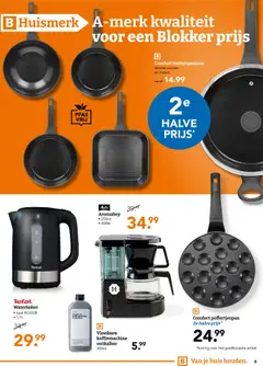 Blokker - Folder - Voorbeeld van een folder van Blokker, geldig van 13.10.2025 | Pagina: 5 | Producten: Koffiemachine, Waterkoker