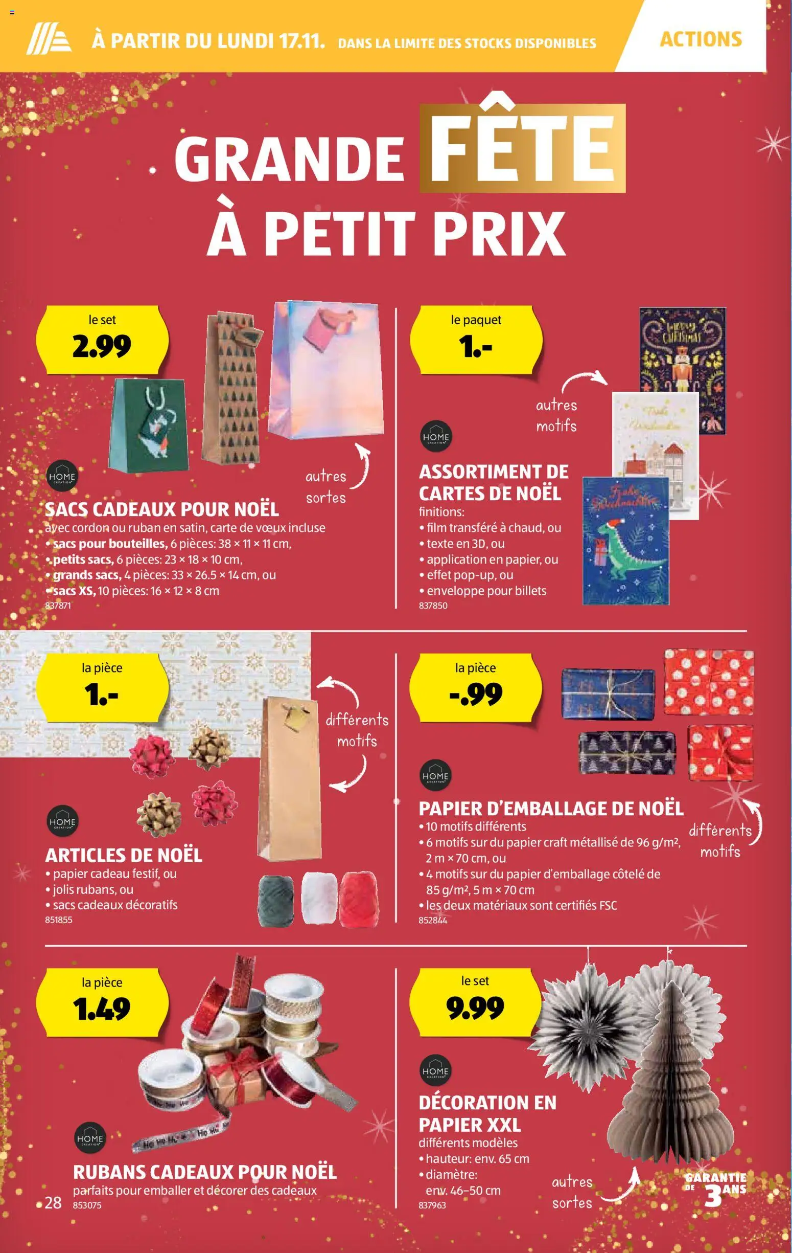 Aldi Aktionen FR – gültig ab 13.11.2025 | Seite: 29