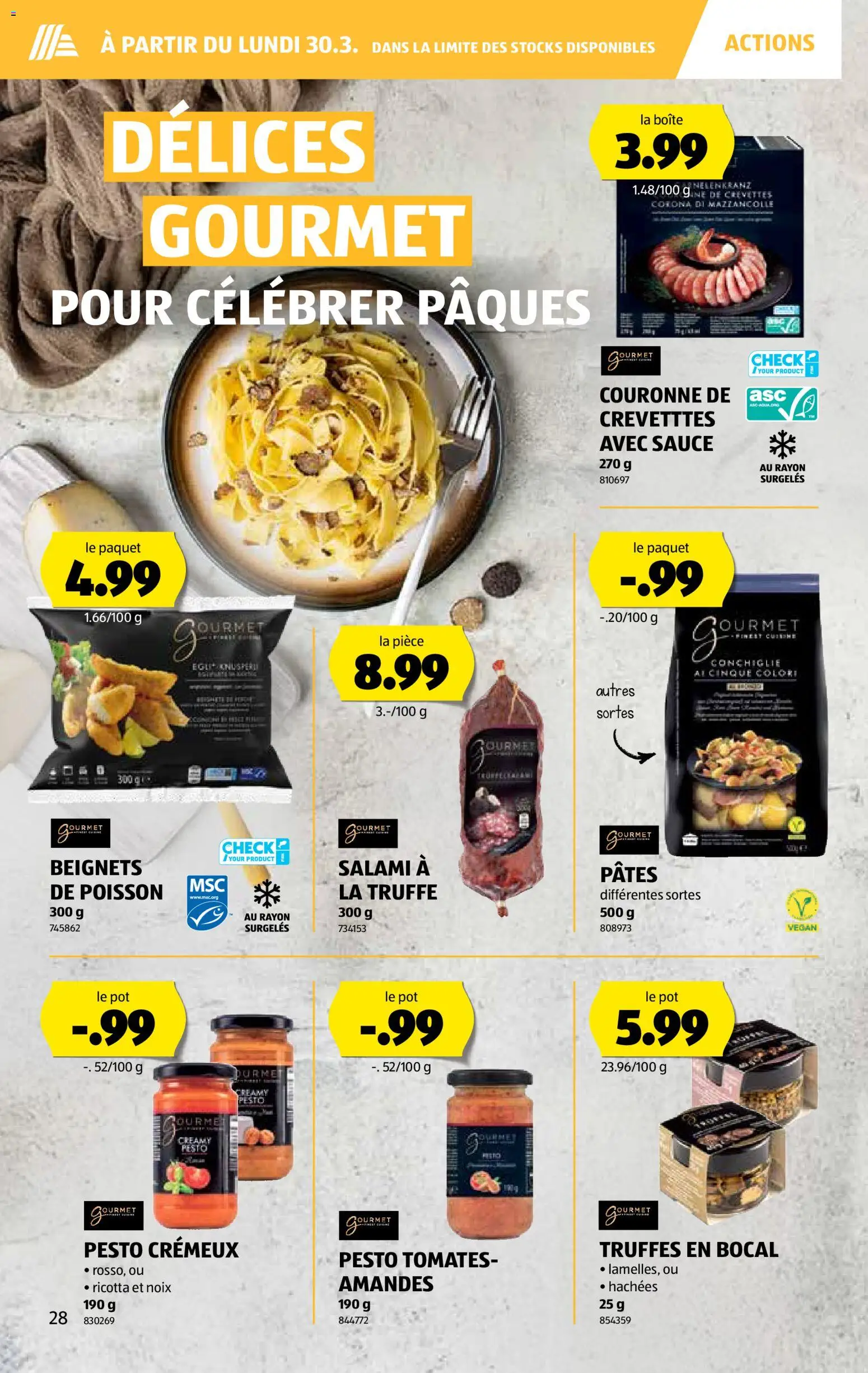 Aldi aktionen FR – gültig ab 26.03.2026 | Seite: 29 | Produkte: Salami