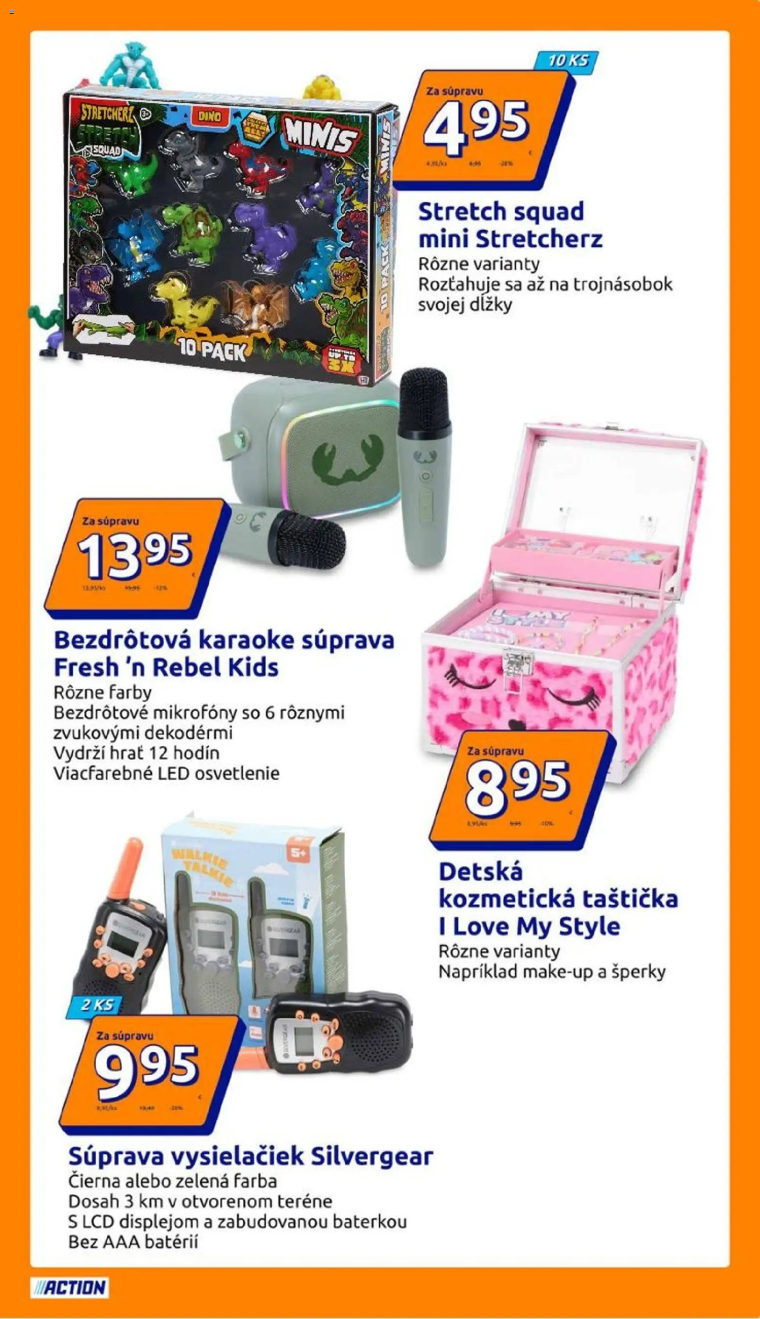 Nové Action akcie – leták je platný od 10.12.2025 | Strana: 13 | Produkty: Zrkadlo, Maska, Nohavice, Opasok