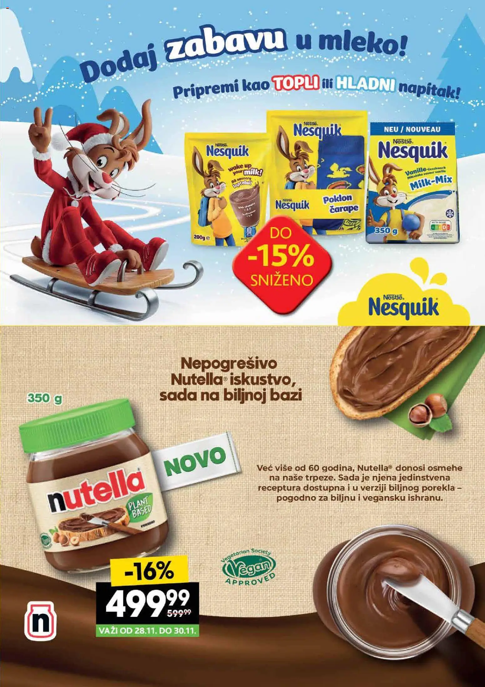 Roda katalog - važi od 27.11.2025 | Strana: 31 | Proizvode: Mleko, Čarape, Nutella, Nesquik
