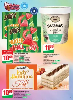 Dino Gazetka od 30.07.2025 | Strona: 31 | Produkty: Rolada, Mięta, Czekolada, Lody