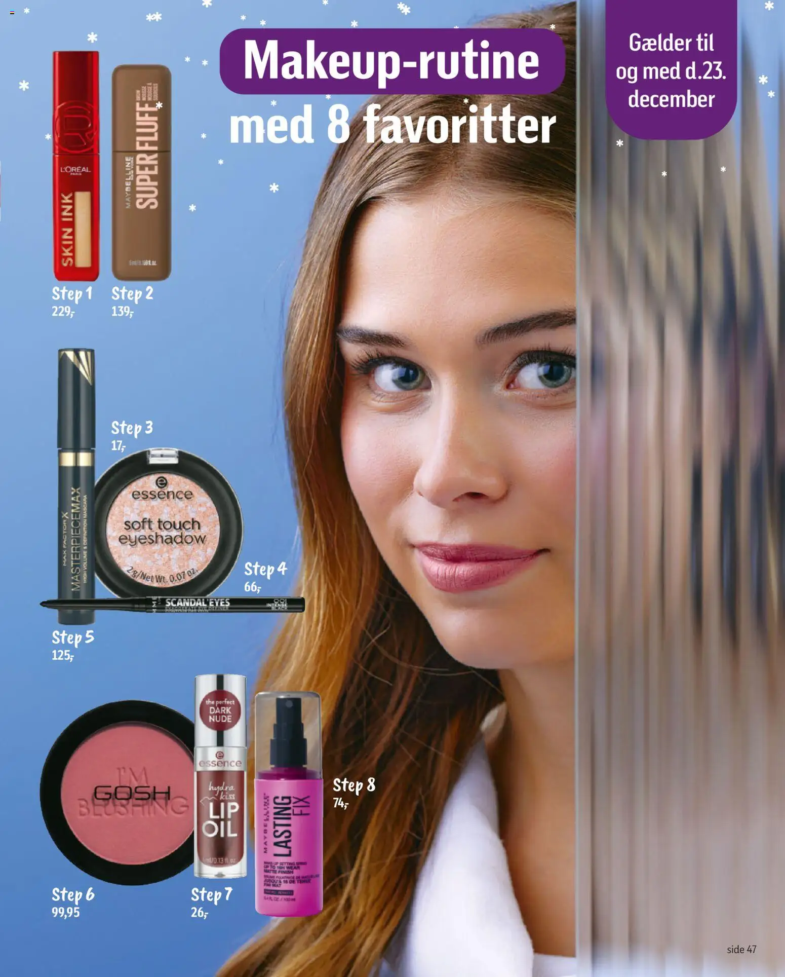 Føtex tilbudsavis – gyldig fra 12.12.2025 | Side: 65 | Produkter: Blush, Mascara, Måtte