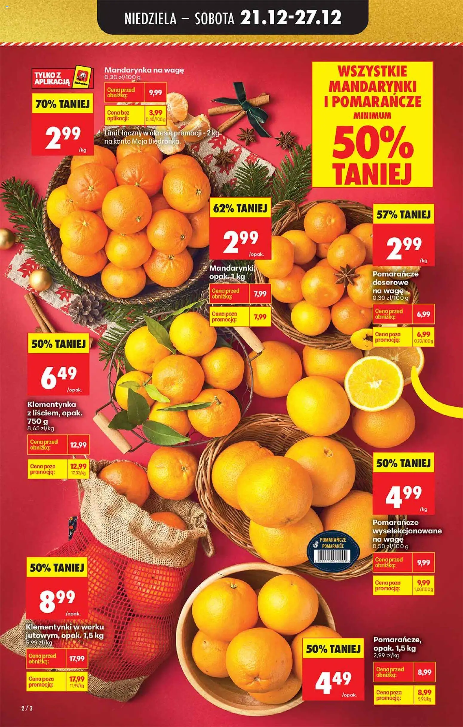 Biedronka gazetka od 21.12.2025 | Strona: 2