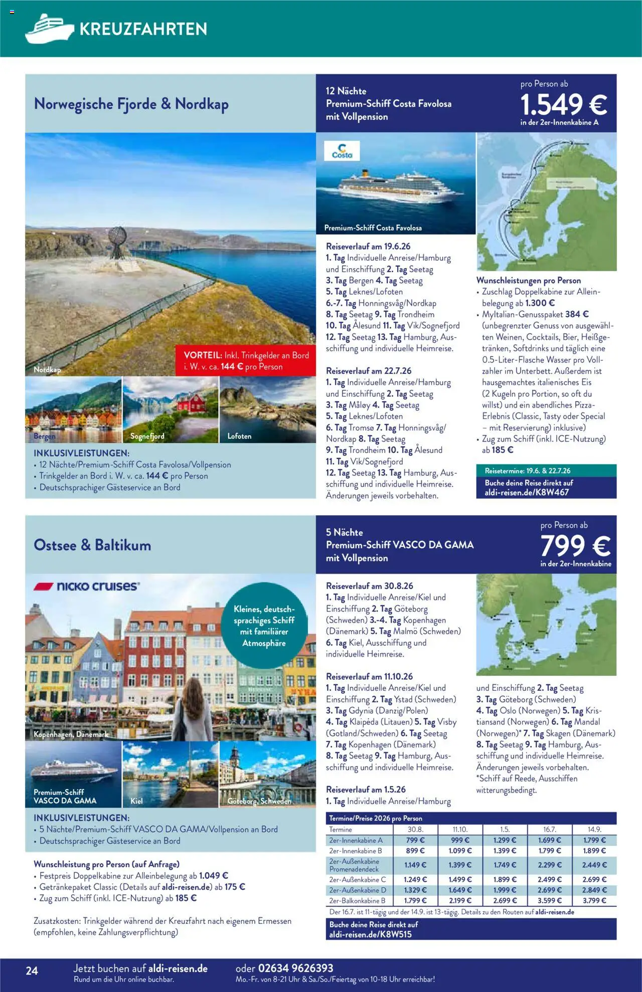 Aldi Reisen - Reise-Highlights - gültig ab dem 01.08.2025 | Seite: 24