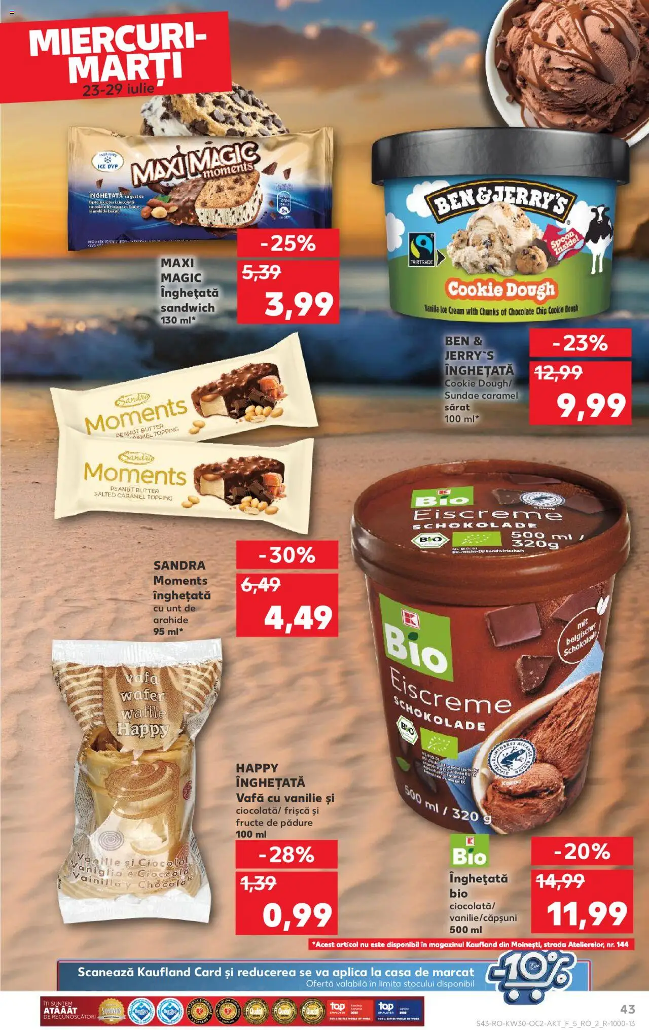 Kaufland RO akciós ujság - amely érvényes a következő dátumtól: 23.07.2025 | Oldal: 43