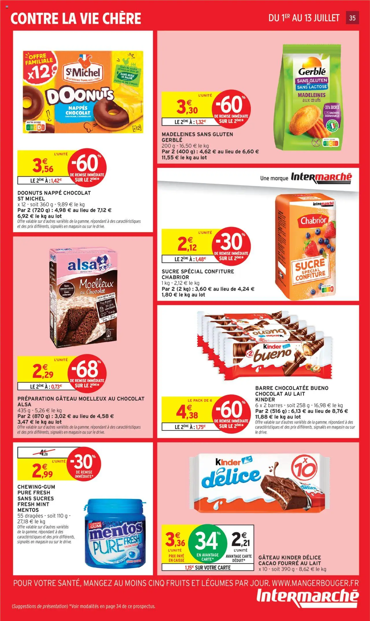  | Page: 37 | Produits: Farine, Dragées, Œufs, Huile