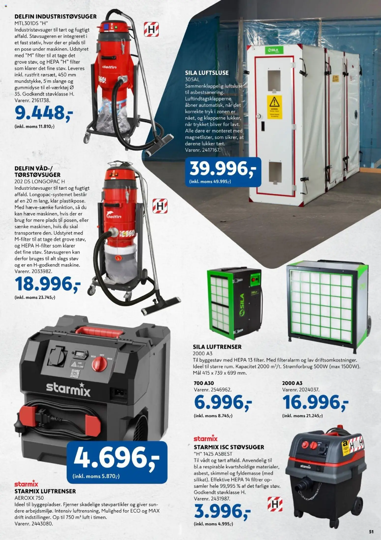 Davidsen tilbudsavis – gyldig fra 30.03.2026 | Side: 51 | Produkter: Søm, Støvsuger, Luftrenser