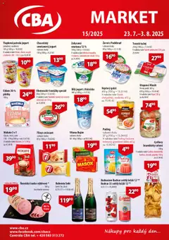 Náhled letáku CBA leták - Market od 23.07.2025