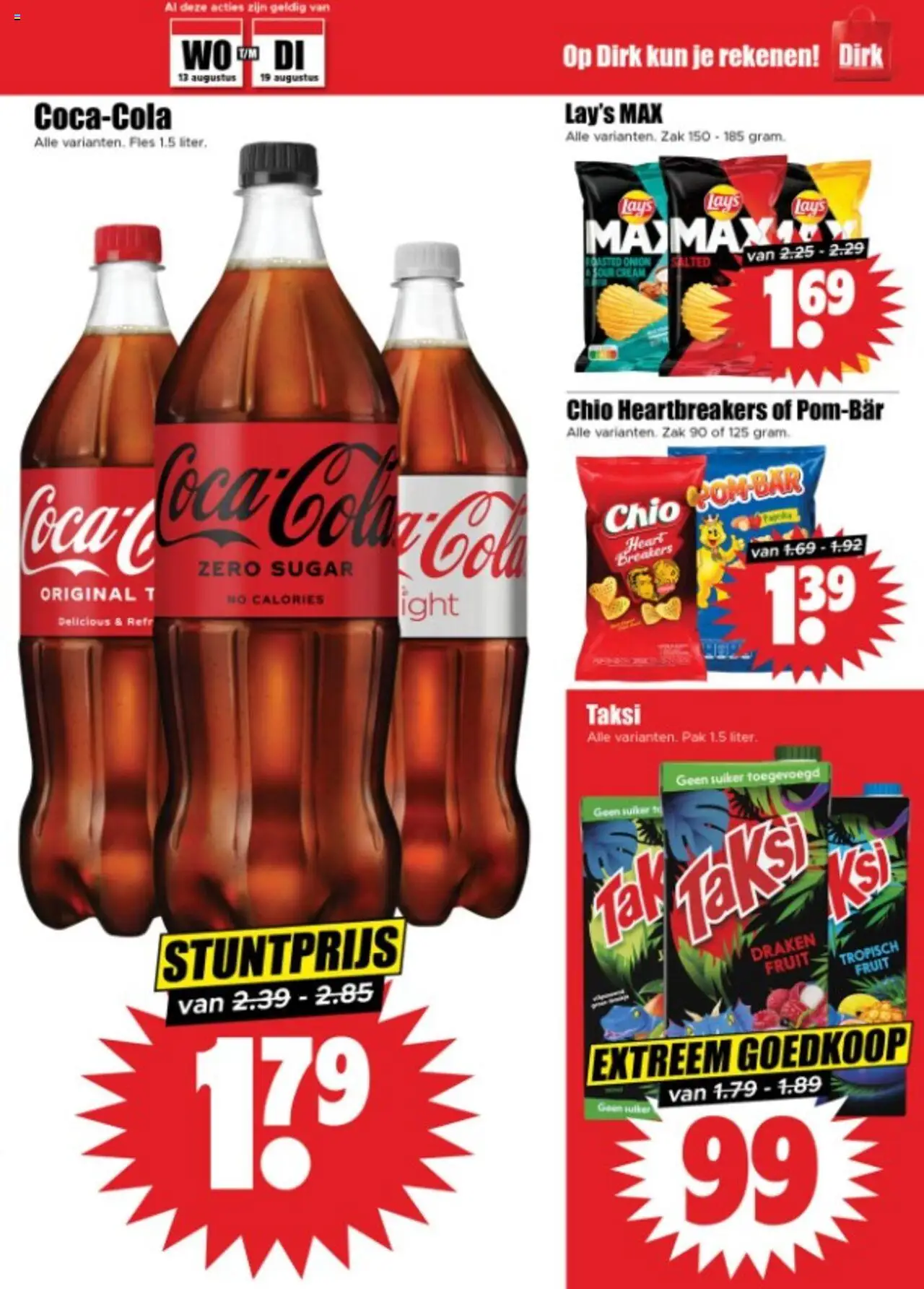  | Pagina: 21 | Producten: Waffelini, Fles, Zak, Fruit