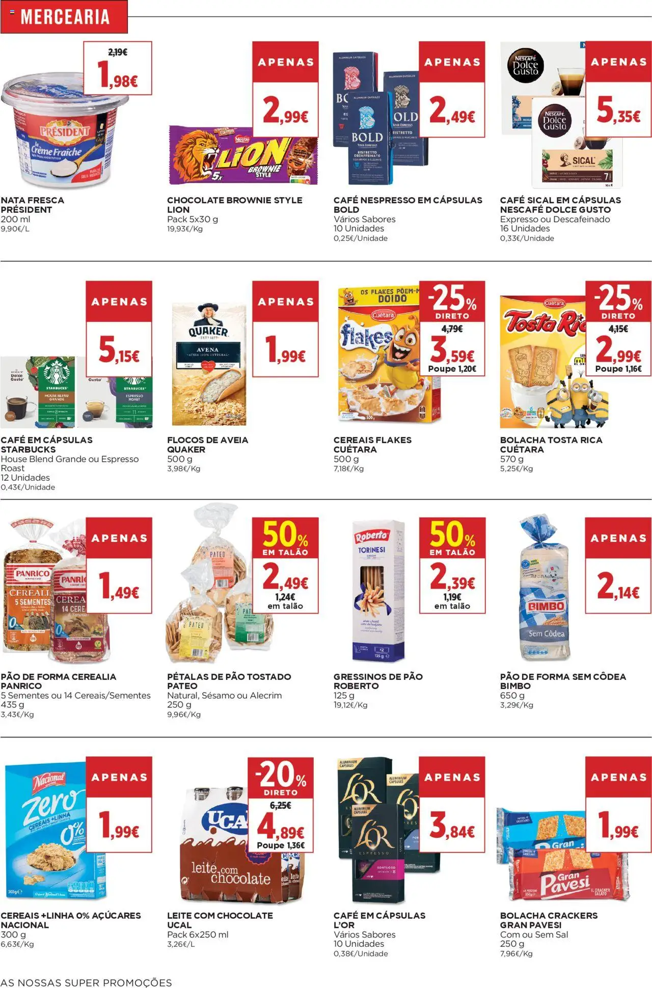 El Corte Ingles folheto │ válido de 22.08.2025 | Página: 18 | Produtos: Aveia, Creme fraiche, Pão, Chocolate